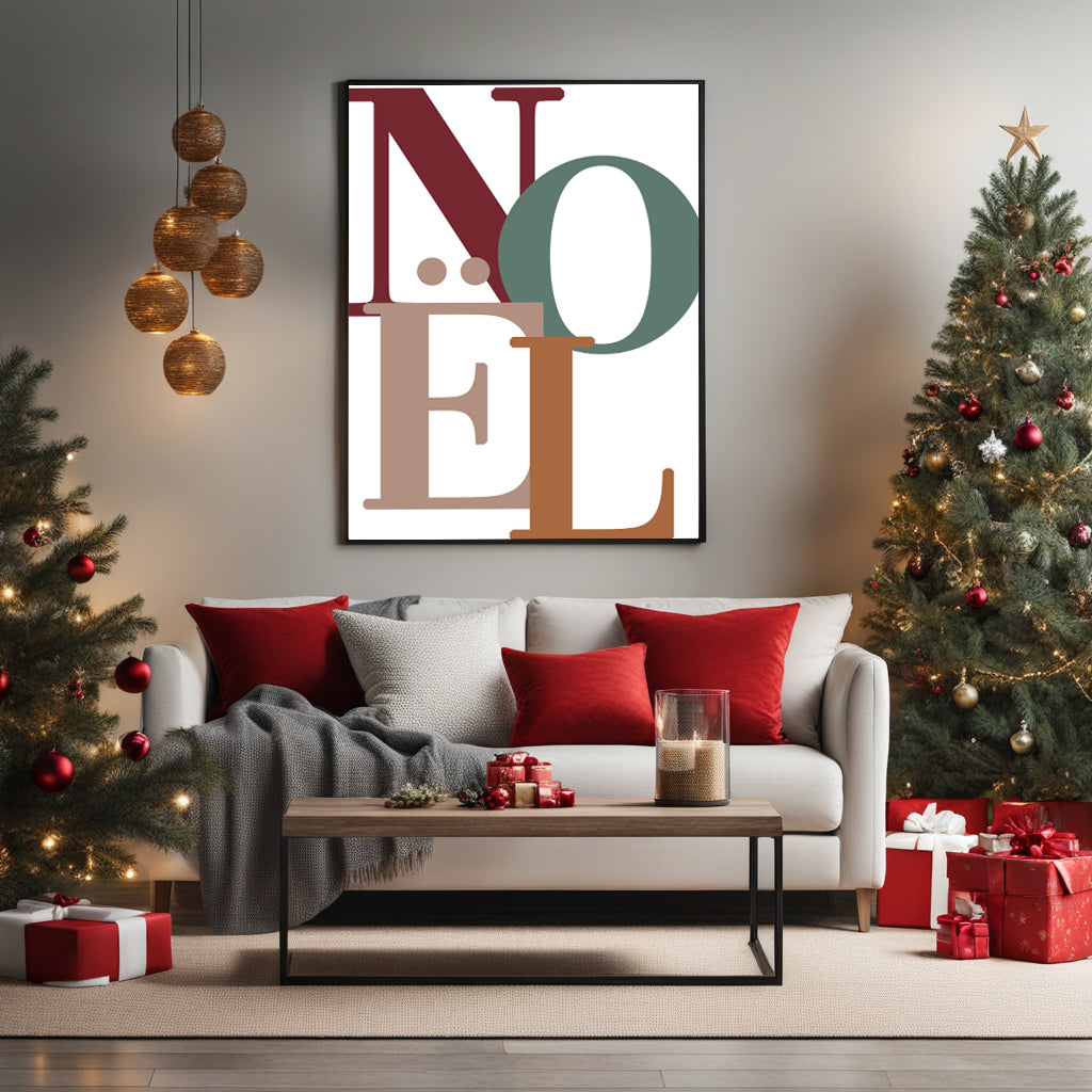Noël Lettering Christmas