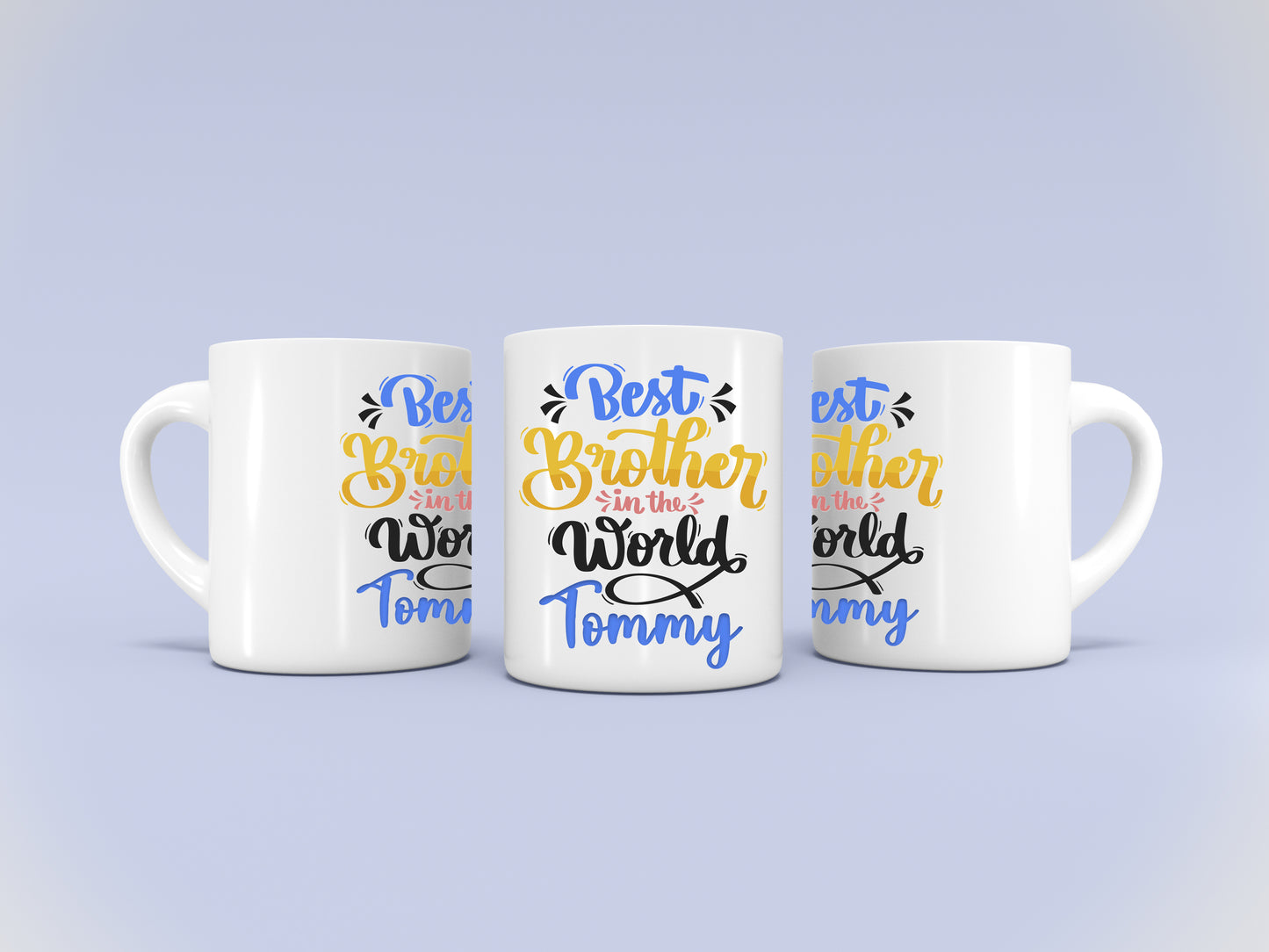 Taza Mejor Hermano del Mundo - Personalized Best Bother in the World Mug