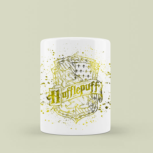 Taza Harry Potter -  Casa Hufflepuff