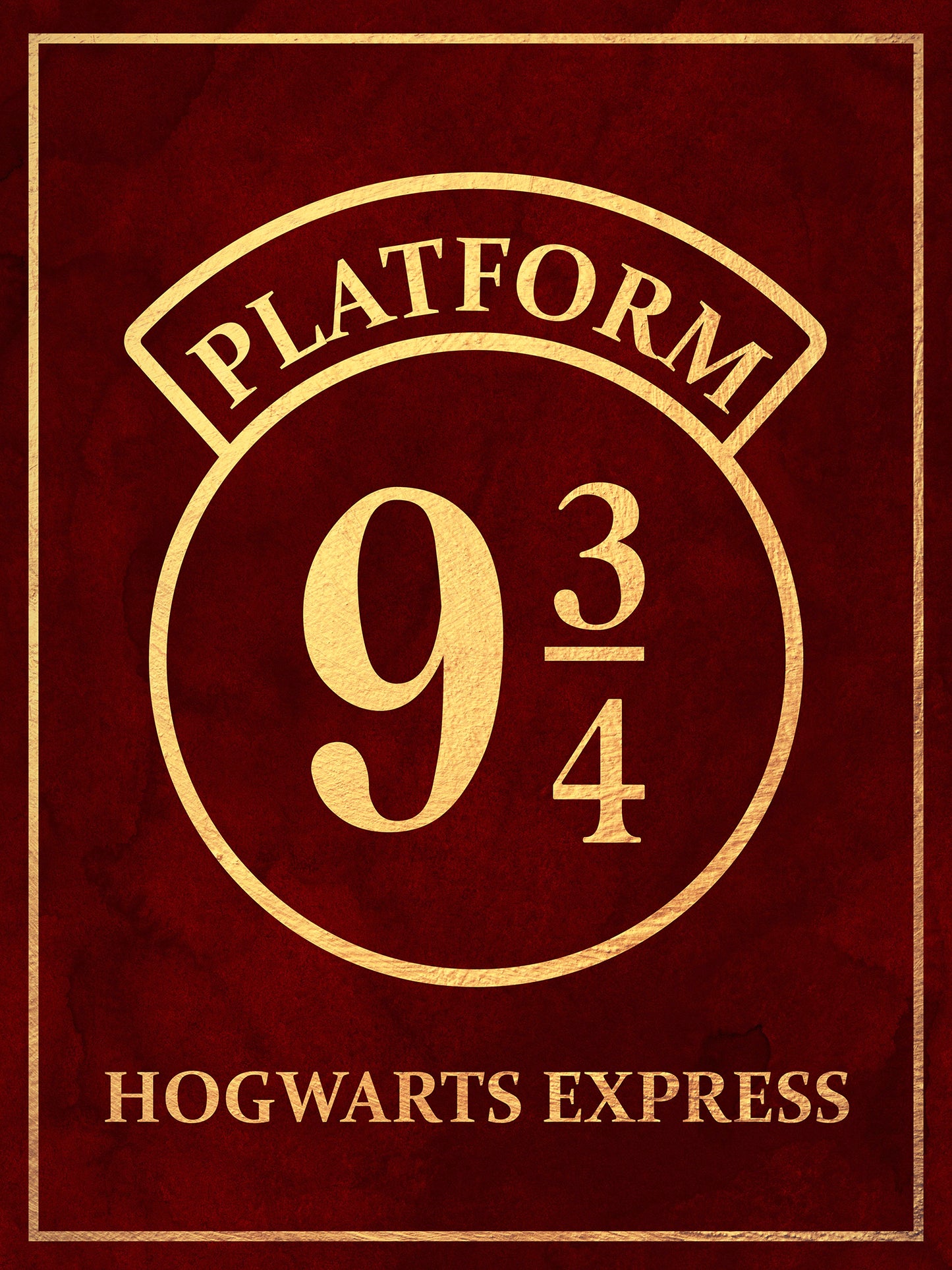 HARRY POTTER™ - PLATFORM 9 3/4 POSTER