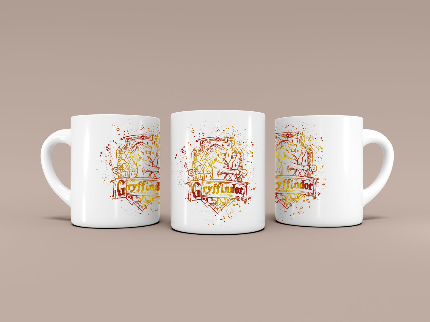 Taza Harry Potter Casa Gryffindor