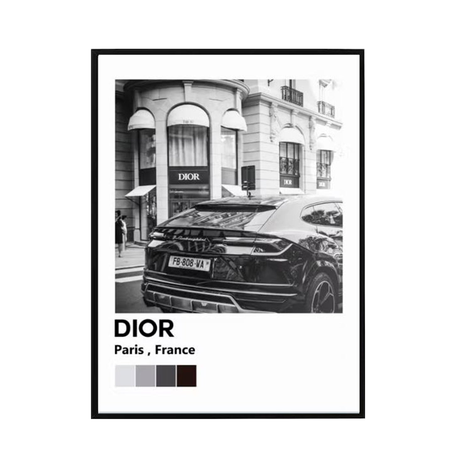 Dior Fashion Poster