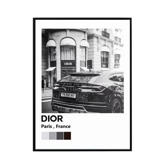 Dior Fashion Poster